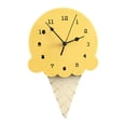 thumbnail image 1 of Reloj de pared para dormitorio, estilo nórdico, creativo, decorativo Amarillo, 1 of 6