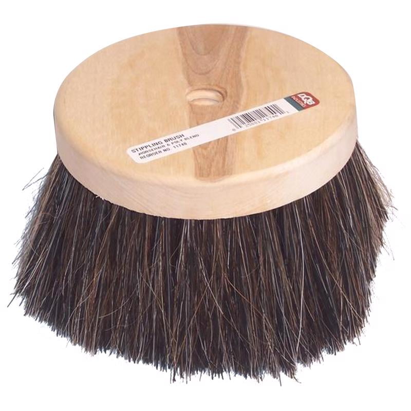 DQB Industries Stippling Texture Paint Brush Stipple Round Brush - 5-1/2 In.