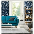 thumbnail image 3 of NextWall Chinoiserie Silhouette Peel and Stick Wallpaper, 3 of 7