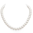 thumbnail image 3 of ADDURN 8.5-9mm White Perfect Round Akoya Pearl 24" Necklace with 14kt Yellow Gold Clasp, 3 of 3