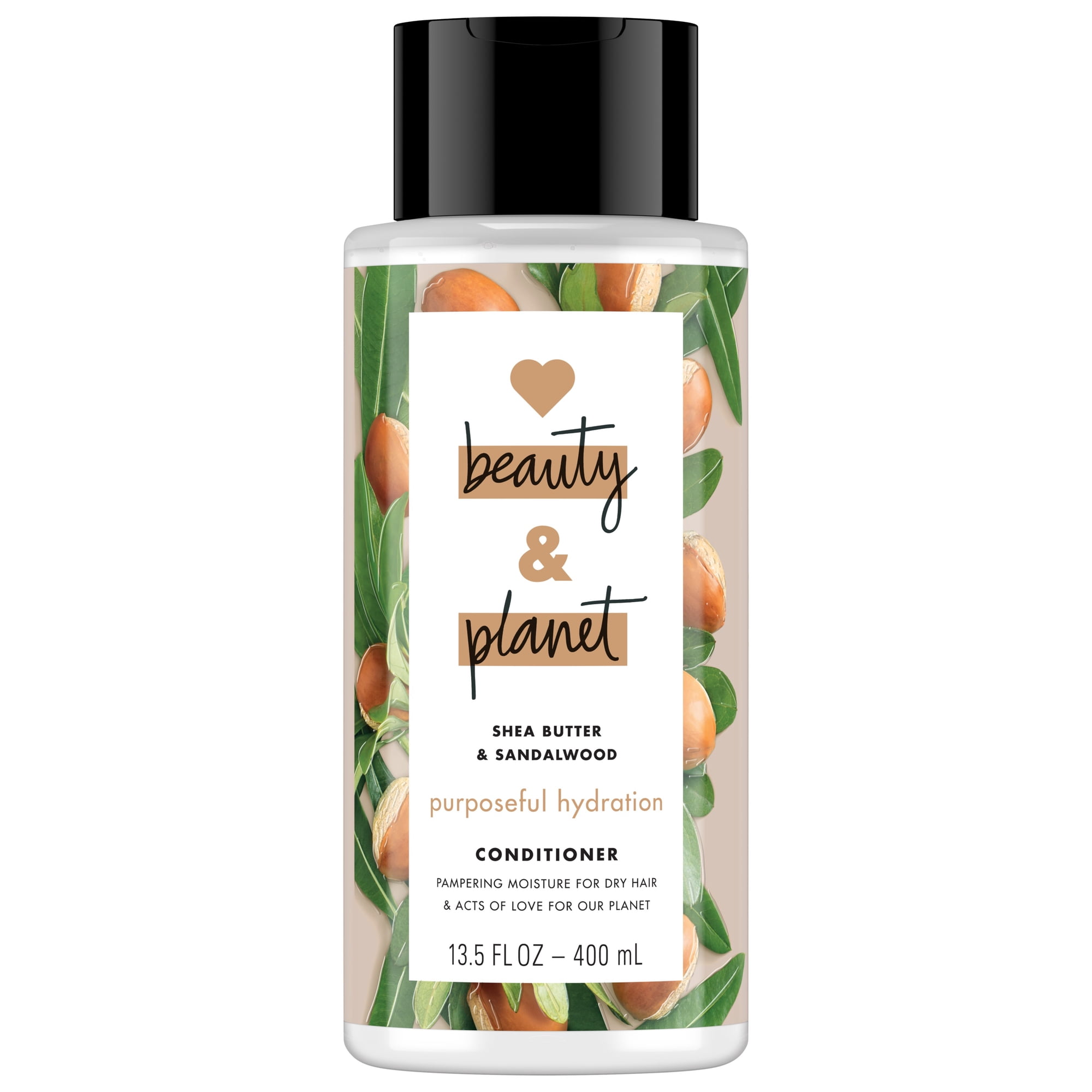 Love Beauty And Planet Purposeful Hydration Cleansing Conditioner, Shea Butter & Sandalwood 13.5 oz