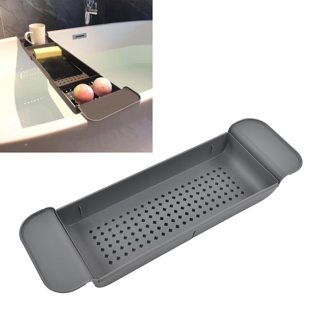 Bathtub Caddy Tray, PP Bathtub Rack Eco Friendly For Wine For Candle For Towel
