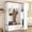 White, variant on 78.7'' H Entryway Hall Tree with Storage Bench, 5-in-1 Farmhouse Coat Rack Shoe Bench with Cabinets, Drawers and Hooks,for Hallway, Entryway, Living Room, Mudroom,White