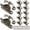 Antique Brass-6, variant on Zinc Window Sash Lock Antique Brass 12 Count Security Replacement for Single/Double Hung Wood Windows