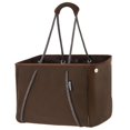thumbnail image 1 of Bolsa de Playa Tote QOGiR Neopreno Marrón Extra Grande con Bolsillo Interior, 1 of 8
