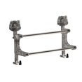 thumbnail image 1 of Feltree Double Rod Retractable Suction Cup Towel Rack, Adjustable Punch-Free Bathroom Organizer with Rustproof Plastic for Home/Office, 1 of 7