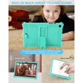 thumbnail image 3 of Funda de silicona DETUOSI para Galaxy Tab A9 Plus de 11 pulgadas con correa, color menta, 3 of 7