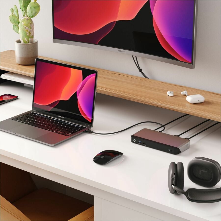 Alogic MX2 USB-C Dual Display DP Alt. Mode Docking Station, With 100W Power Delivery