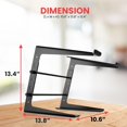 thumbnail image 2 of Soporte portátil Pyle PLPTS25 ajustable 16-28 cm Pyle NA, 2 of 7