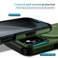 thumbnail image 5 of Dteck Magnetic Case for Motorola Moto G Power 5G 2025,Shockproof TPU+PC Case Compatible with Mag Safe with Sliding Camera Lens Protection Kickstand Cover for Moto G Power 5G 2025,Green, 5 of 9