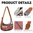 thumbnail image 2 of Aloha Shoulder Tote for Women, Stylish Water-Resistant Crossbody Bag Featuring Tropical Floral and Vibrant Hawaiian Hibiscus, Large Capacity and Comfortable Adjustable Strap, 2 of 3