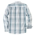 thumbnail image 2 of Dubinik®Mens Shirts Long Sleeve Shirts For Men Casual Button Down Vintage Plaid Pocket Soft Mens Button Up Shirts Long Sleeve, 2 of 6