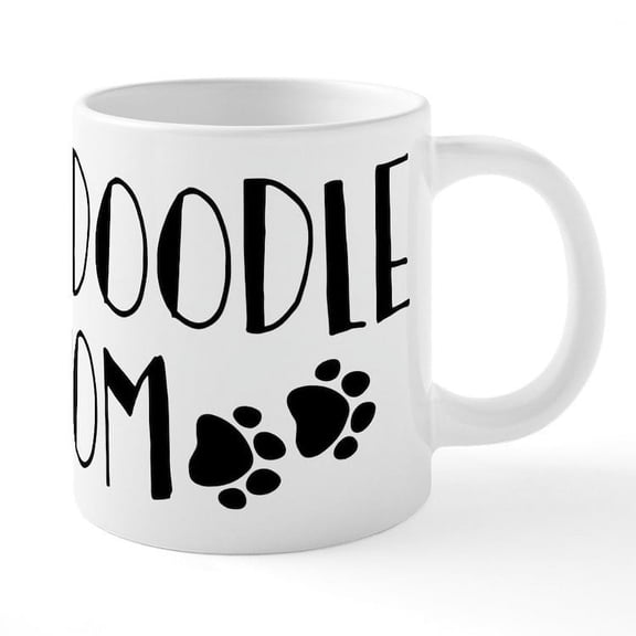 CafePress - Labradoodle Mom - 20 Oz White Ceramic Mega Mug