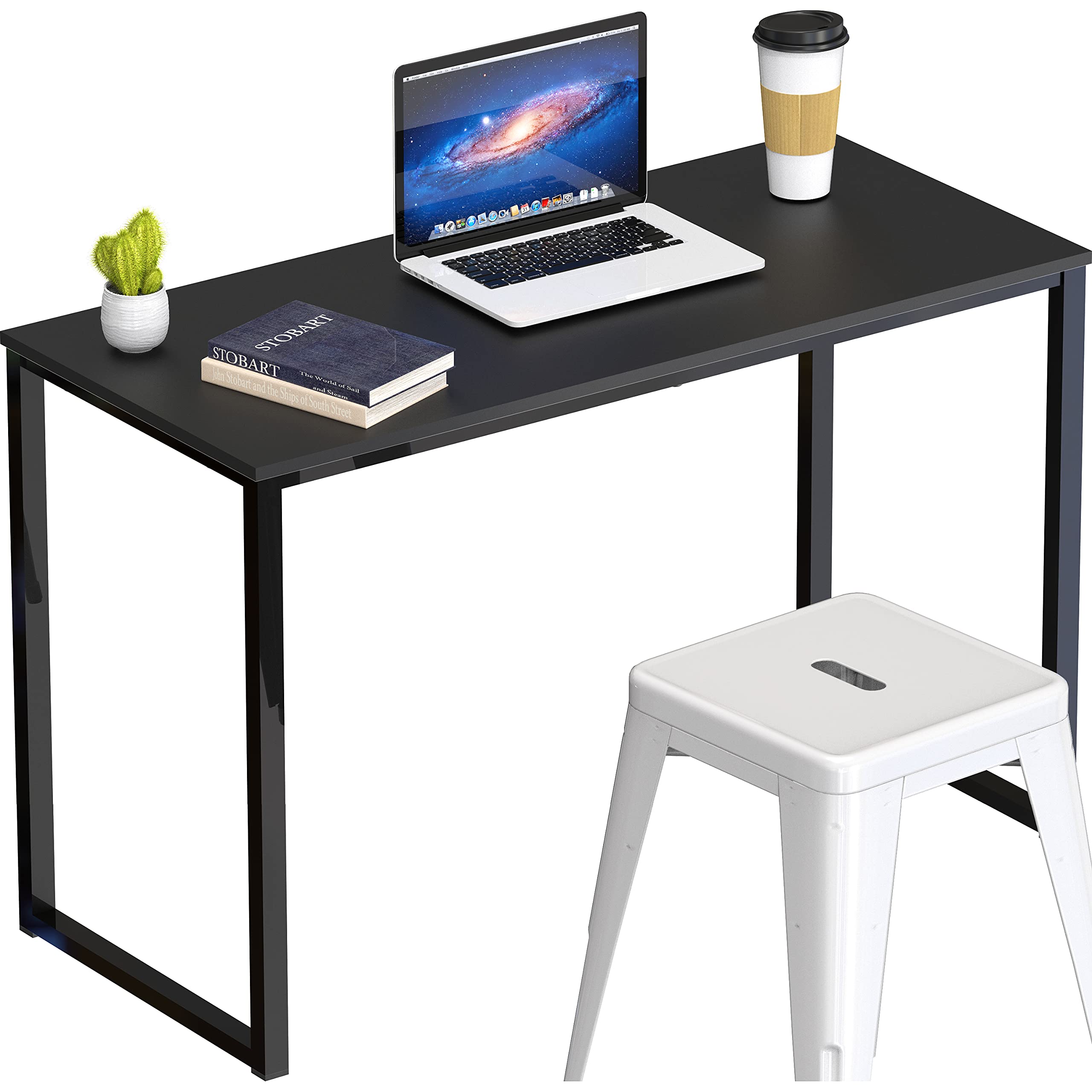 SHW Mission 32 inches office desk, Black - image 3 of 5