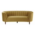 thumbnail image 5 of LV00163 - Sofa , Olive Yellow Velvet - Millephri, 5 of 7