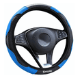 thumbnail image 1 of Funda Cubre Volante  Bloosom Deportivo Protector Antiderrapante Auto Azul y Negro, 1 of 4