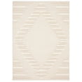 thumbnail image 1 of Santee White/Dark Beige Rug 5'0" x 7'0", 1 of 7