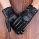 thumbnail image 5 of Guantes cálidos con forro de cachemira para conducir mensajes de texto con pantalla táctil, 5 of 5