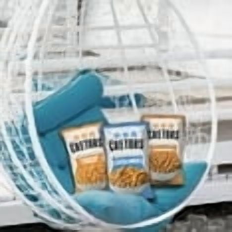 G.H. Cretors Handcrafted Small-Batch Popcorn Cheese & Caramel Mix, 7.5 oz pack of 4