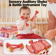 thumbnail image 5 of LieGorJi Musical Learning Bus Toys, Baby Montessori Toys for Kids, Educational Developmental Sensory Toy for Toddler, Birthday Gifts for 1-3 3-6 Year Old, 5 of 7