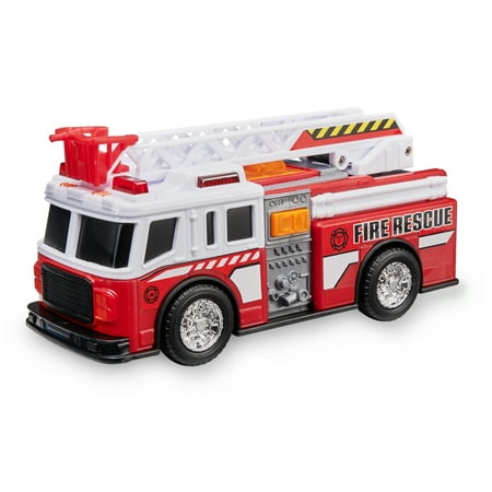 Force Truck - Adventure Force Mini City Service Vehicles, Fire Truck, Red