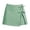 Green#women's high waisted gingham wrap skort, variant on yardsong Womens High Waisted Gingham Skort Summer A-Line Wrap Mini Skirt with Shorts Side Tie Plaid Skorts Summer Outfits 2026 Green,S