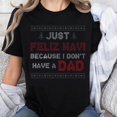 thumbnail image 1 of Playera Navideña "Feliz Navi Porque No Tengo Papá" 100% Algodón para Mujer, 1 of 7