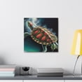thumbnail image 6 of "Red-Eared Splendor Turtle" - Canvas, 6 of 25