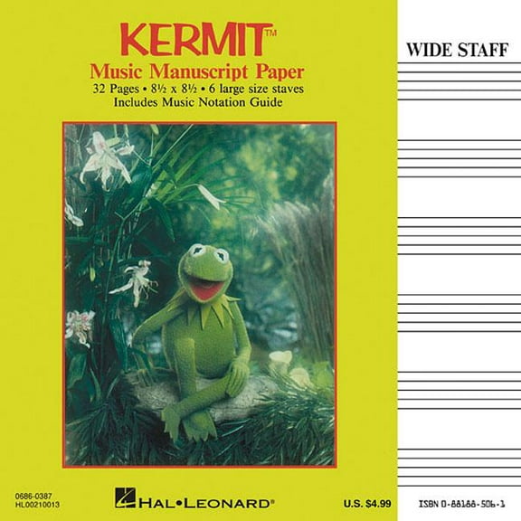 Kermit Manuscript Paper (Paperback)