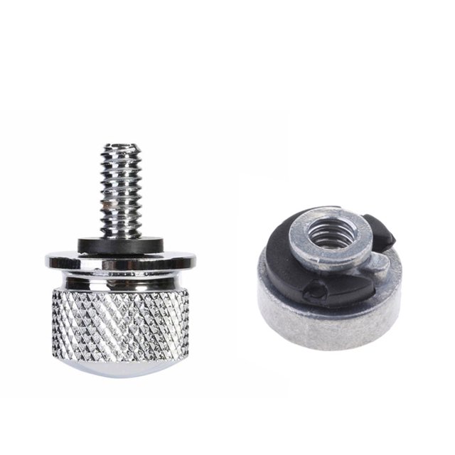 Kenally Abrazadera para asiento de motocicleta, Kit de tuercas y tornillos, juego de pernos de aluminio para guardabarros trasero, piezas de Type3 NO3