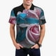 thumbnail image 1 of Balery Blue Lipped Pit Viper And Three Pink Roses Camisa Polo de Hombre con Estampado, de Manga Corta y Tejido Medio, Camisa Tipo Golf Polo-Large, 1 of 6
