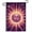 B, variant on XaaKee Small Garden Flags, Serene Sun Face Pastel Rainbow Garden Flags, Double-Sided High-Quality White Linen Yard Flag, For Pathway And Yard, 12x18Inch