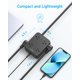 thumbnail image 5 of Anker regleta con puertos USB, 5 pies, protector contra sobretensiones (2000J), extensor de 8 salidas con 2 puertos USB A y 1 puerto USB C, funciona, 5 of 5