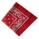 thumbnail image 4 of Toystoory Moda Hip Hop algodón pañuelo cuadrado bufanda negro rojo Paisley diadema impresa para mujeres/hombres/niños/niñas sombreros Almacenamiento y organización del hogar rojo Toystoory HA5742-07, 4 of 6