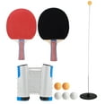 thumbnail image 2 of Set de Raquette de Tennis de Table, Améliorer la Réactivité Ensemble de Tennis de Table Portable, l'Élasticité Faite d'Abdos Sans Couture pour l'Intérieur Extérieur, 2 of 8