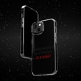 thumbnail image 6 of DistinctInk Clear Hybrid Case for Apple iPhone 15 Pro (6.1" Screen) - Being Married to a Lawyer is a Trial - Wireless Charging Compatible, 6 of 9