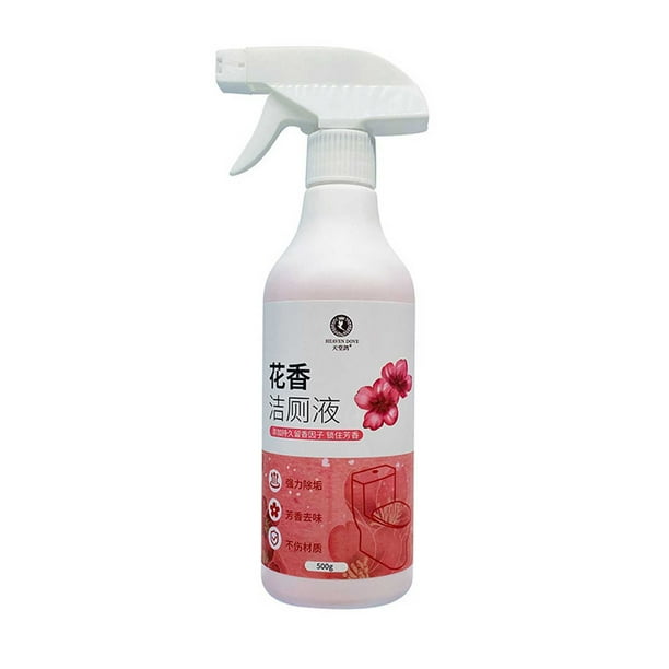 Limpiador de inodoros, gel blanqueador adherente, Ocean Mist para limpiar, desinfectar y eliminar manchas, ayuda a prevenir la acumulación de cal y manchas, aroma a lluvia forestal.