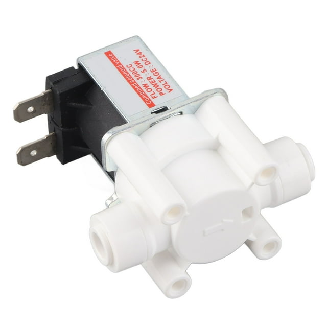 24V 1/4" Inlet Feed Water Solenoid Valve, Normally Closed Type 300cc Wastewater Solenoid Valve For Water