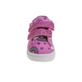 thumbnail image 5 of Nanette Lepore Toddler Girls Canvas Sneakers, Pink Rainbow, Size: 9, 5 of 7