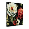 thumbnail image 2 of Tangletown Art, 25 x 25 "Floral Story IV on Black " by Lisa Audit, Gallery Wrap, 2 of 3