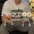 thumbnail image 2 of Hot Dog Man Marshmallow Mujer Tostador Cocina Campfire Stick Diy Brocheta De Barbacoa, 2 of 4