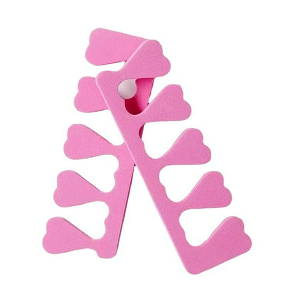 2Pcs/Set Toe Separator Soft High Elasticity Sponge Nail Art Manicure Pedicure Gel Dividers Tools for Adult