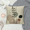 thumbnail image 2 of COMIO  Throw Pillow Covers Home Decor Pillow Cases Decorative Outdoor Cushion Couch Sofa Pillowcases Botanical Boho Plant Natural Leaf, 2 of 5