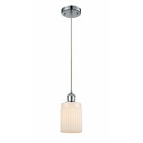 Innovations 516-1P-PC-G341 Hadley 1 Light Mini Pendant part of the Ballston Collection, Polished Chrome