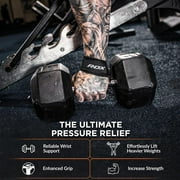 RDX Anti-Slip Soft Cotton Black-Red Weight Lifting Straps
