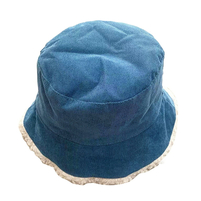 Fishman Hat Warm Bucket Hat Plush Basin Hat Winter Hat and Autumn for Men  and Women