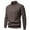 Sweaters for Men Coffee, variant on Mens Turtleneck Sweaters Trendy Slim Fit Pullover Long Sleeve Knitted Sweater Casual Solid Comfort Basic Stretchy Shirts