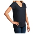 thumbnail image 4 of Yellow Rooster Women's Short Sleeve V-Neck Re-T-Shirts True Navy 4XL, 4 of 6