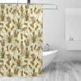 thumbnail image 2 of Rateoe Monkeys and Pinealpples Shower Curtain - Fancy Bathroom Shower Curtain Sets - Waterproof Shower Curtain with Hooks with 12 Plastic Hooks 72x72 Inches, 2 of 5