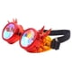 thumbnail image 2 of Gafas Steampunk Sunnimix de caleidoscopio Azul, 2 of 5